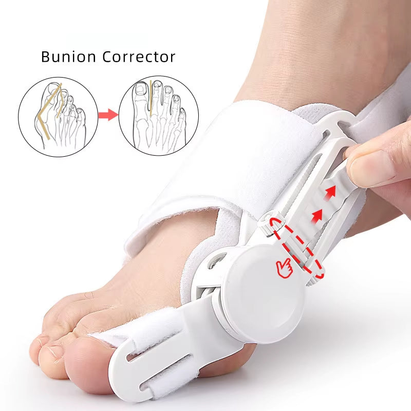 Hallux Valgus Corrector Bunions for Toes Corrector Foot Finger Separator Toe Separator Foot Care Bunion Corrector