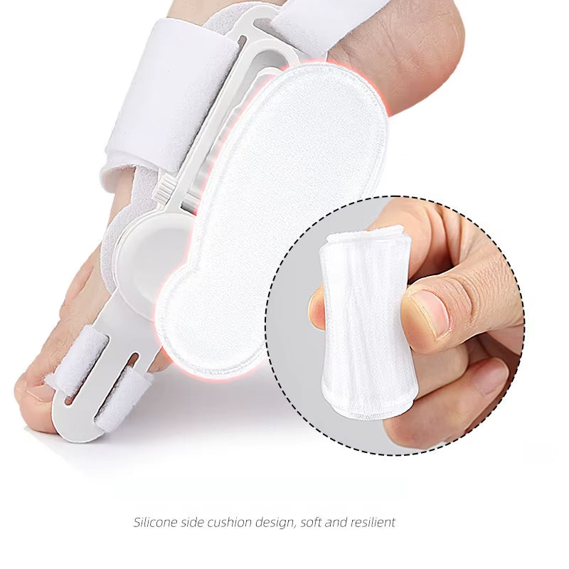 Hallux Valgus Corrector Bunions for Toes Corrector Foot Finger Separator Toe Separator Foot Care Bunion Corrector